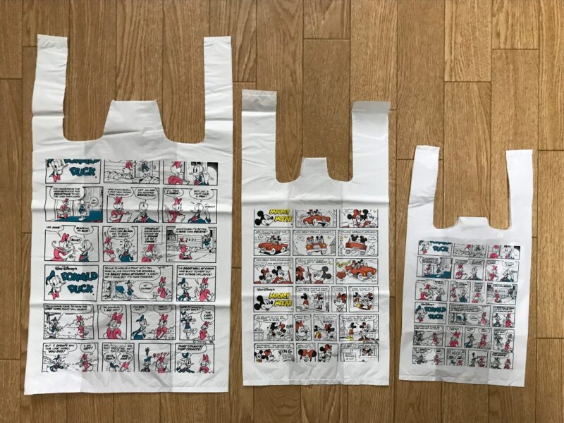 セリア ディズニービニール袋が可愛すぎる ディズニーコミック柄を紹介